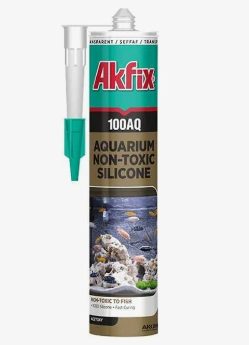 фотография герметик akfix 100s санитарный силиконовый 280 мл. белый от интернет-магазина СантехКомплект-Прикамье