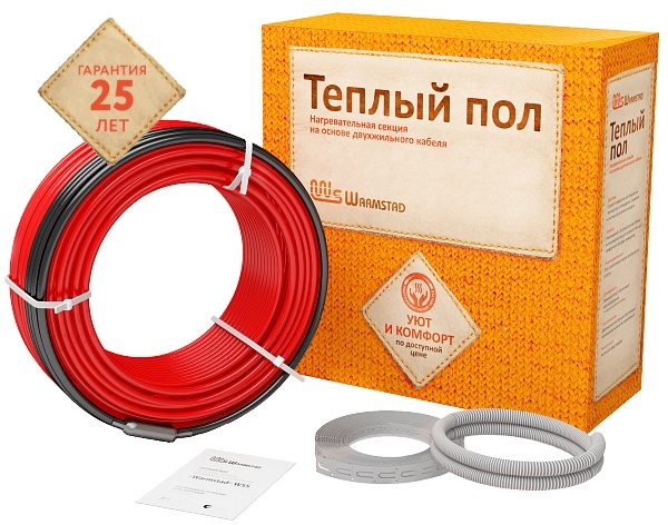 фотография кабель нагревательный warmstad wss 109,0 м / 1530 вт от интернет-магазина СантехКомплект-Прикамье