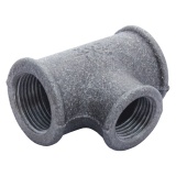 фотография тройник чугунный перех. оцинкованный резьбовой ду50х32 fittex pl-us от интернет-магазина СантехКомплект-Прикамье