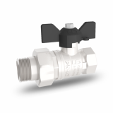 фотография кран шаровый ld pride dn-15 pу 40 бабочка с нак. гайкой от интернет-магазина СантехКомплект-Прикамье