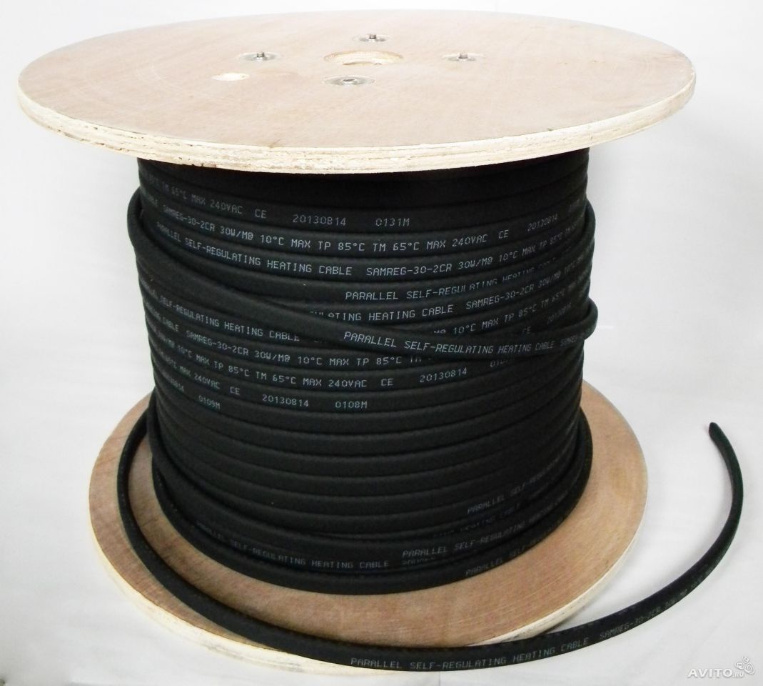 фотография кабель саморегулирующийся наружный 16-2 (бух.250) (300, мин. 10 м) samreg от интернет-магазина СантехКомплект-Прикамье