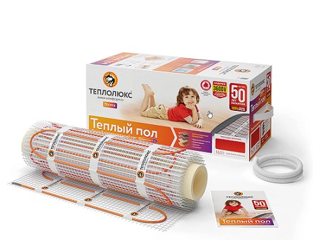 фотография мат нагревательный теплолюкс "tropix мнн" 160 вт/1,0 кв.м от интернет-магазина СантехКомплект-Прикамье