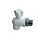 фотография кран пп 25*3/4" (наружная резьба) угловой шаровый для радиаторов vieir от интернет-магазина СантехКомплект-Прикамье