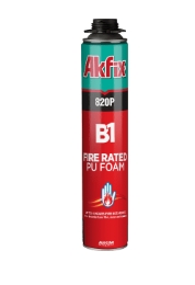 фотография пена akfix 820p монтажная противопожарная (под пистолет) 65л 850гр. от интернет-магазина СантехКомплект-Прикамье