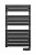 фотография полотенцесушитель элект. atlantic adelis ant 500w  (черный плоский) (акция второй за пол цены) от интернет-магазина СантехКомплект-Прикамье