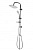 фотография душевая стойка omega c двумя лейками к смесителю. арт. н-1701 (квадратные лейки) (уп.10) от интернет-магазина СантехКомплект-Прикамье