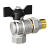 фотография кран шаровый ld pride dn-15 pу 40 бабочка в-н с нак. гайкой угловой от интернет-магазина СантехКомплект-Прикамье