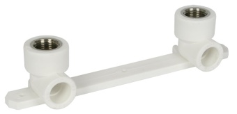 КОМПЛЕКТ НАСТЕННЫЙ ДЛЯ СМЕСИТЕЛЯ ВР 25х1/2 (ввод снизу) Kalde (Турция) (20/2)