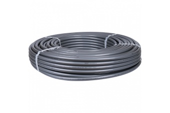 ТРУБА  STOUT PEX-A 25х3,5 mm/ 50 м ( с кислородным слоем, серая)