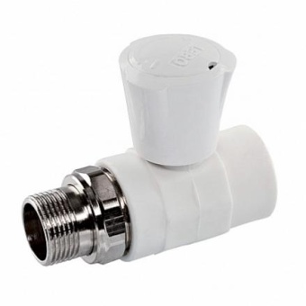 КРАН ПП  20*1/2 н.р. прямой  шаровый для радиаторов РВК 